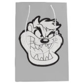 TAZ™ Evil Grin Badge Medium Cadeauzakje (Voorkant)