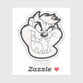 TAZ™ Evil Grin Badge Sticker (Vel)