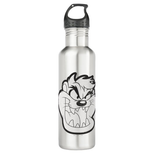 TAZ™ Evil Grin Badge Waterfles (Voorkant)