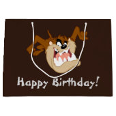 TAZ™ Evil Grin Large Cadeautasje (Voorkant)