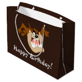 TAZ™ Evil Grin Large Cadeautasje (Achterkant Gekanteld)