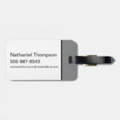 TAZ™ Expletive Circle Graphic Bagagelabel (Achterkant horizontaal)