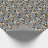 TAZ™ Expletive Circle Graphic Cadeaupapier (Hoek)