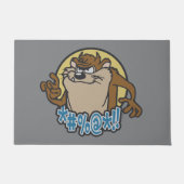 TAZ™ Expletive Circle Graphic Deurmat (Voorkant)