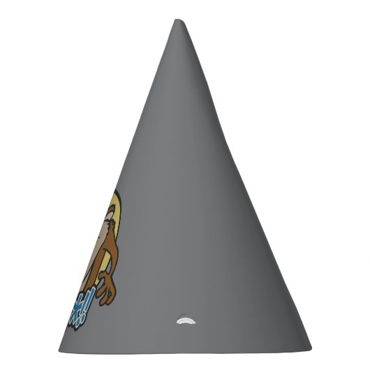 TAZ™ Expletive Circle Graphic Feesthoedjes (Rechts)