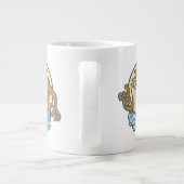 TAZ™ Expletive Circle Graphic Grote Koffiekop (Achterkant)