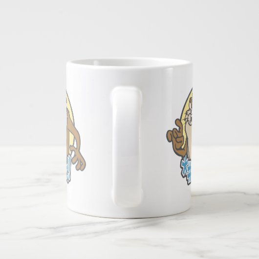 TAZ™ Expletive Circle Graphic Grote Koffiekop (Achterkant)