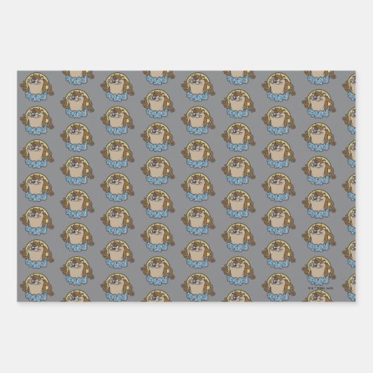 TAZ™ Expletive Circle Graphic Inpakpapier Vel (Voorkant 3)