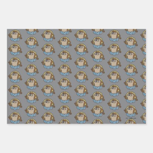 TAZ™ Expletive Circle Graphic Inpakpapier Vel (Voorkant 2)