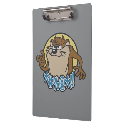 TAZ™ Expletive Circle Graphic Klembord (Links)