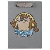 TAZ™ Expletive Circle Graphic Klembord (Voorkant)