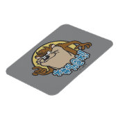 TAZ™ Expletive Circle Graphic Magneet (Linkerzijde)