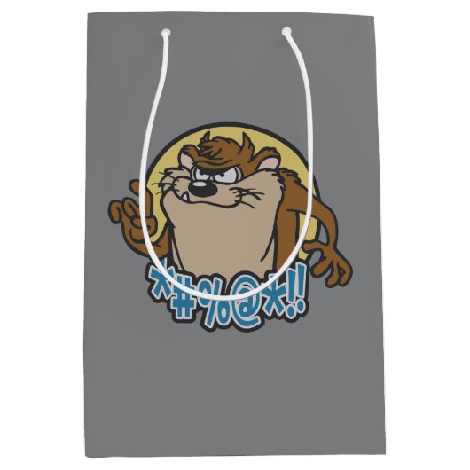 TAZ™ Expletive Circle Graphic Medium Cadeauzakje (Voorkant)