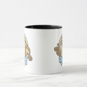 TAZ™ Expletive Circle Graphic Mok (Midden)