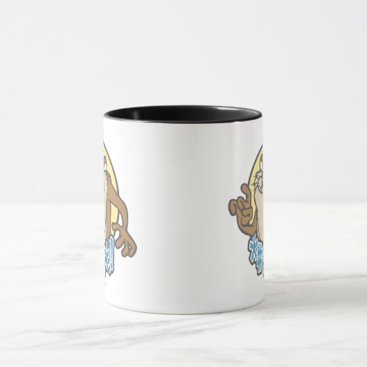 TAZ™ Expletive Circle Graphic Mok (Midden)