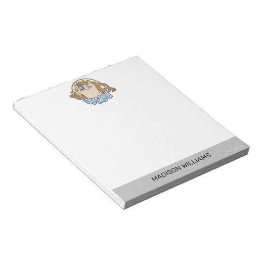 TAZ™ Expletive Circle Graphic Notitieblok (Schuin)