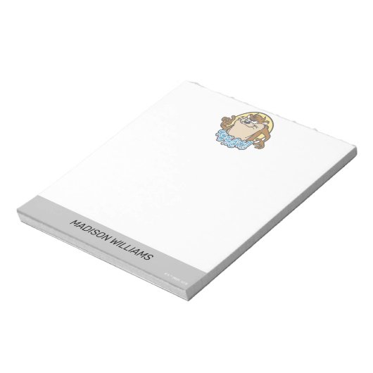 TAZ™ Expletive Circle Graphic Notitieblok (Linkerzijde)