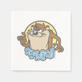 TAZ™ Expletive Circle Graphic Servet (Voorkant)