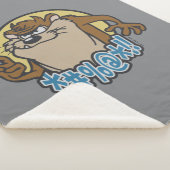 TAZ™ Expletive Circle Graphic Sherpa Deken (3/4)