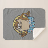 TAZ™ Expletive Circle Graphic Sherpa Deken (Voorkant (horizontaal))