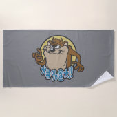 TAZ™ Expletive Circle Graphic Strandlaken (Voorkant)