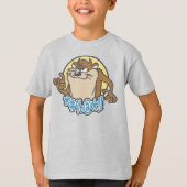 TAZ™ Expletive Circle Graphic T-shirt (Voorkant)