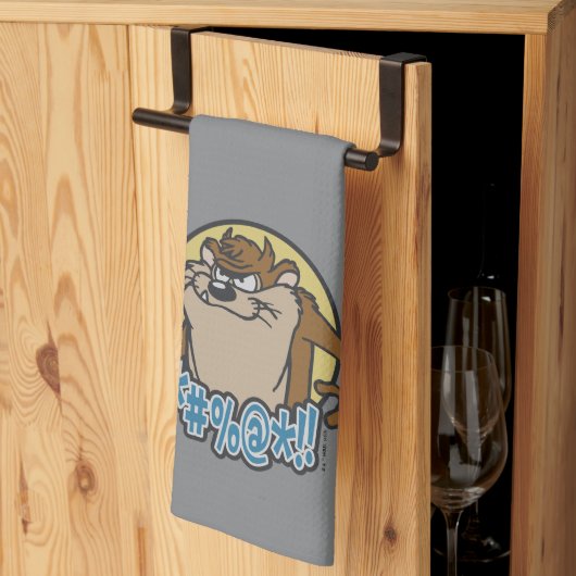 TAZ™ Expletive Circle Graphic Theedoek (Derde Gevouwen)