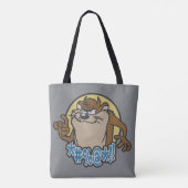 TAZ™ Expletive Circle Graphic Tote Bag (Achterkant)