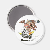 TAZ™ Furious Driving Magneet (Voorkant / Achterkant)