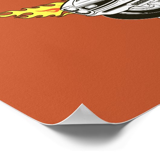 TAZ™ Furious Driving Poster (Hoek)