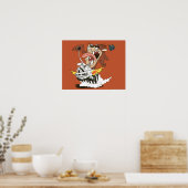 TAZ™ Furious Driving Poster (Keuken)