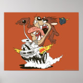 TAZ™ Furious Driving Poster (Voorkant)