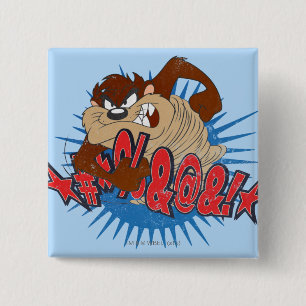 TAZ™ Gecensureerd Vierkante Button 5,1 Cm