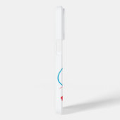 TAZ™ Headbutting Voetbal Case-Mate iPhone Case (Achterkant / Rechts)