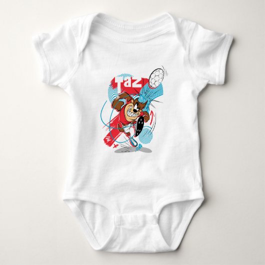 TAZ™ Headbutting Voetbal Romper (Voorkant)