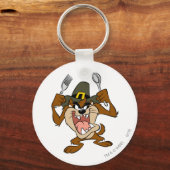 TAZ™ Hongerig Sleutelhanger (Voorkant)