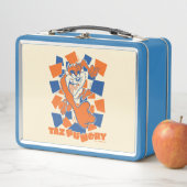 TAZ™ Hungry Smashing Through Checker (In situ)