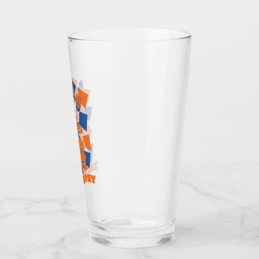 TAZ™ Hungry Smashing Through Checker Glas (Links)