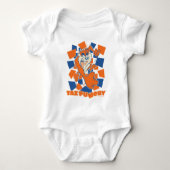 TAZ™ Hungry Smashing Through Checker Romper (Voorkant)