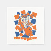 TAZ™ Hungry Smashing Through Checker Servet (Voorkant)