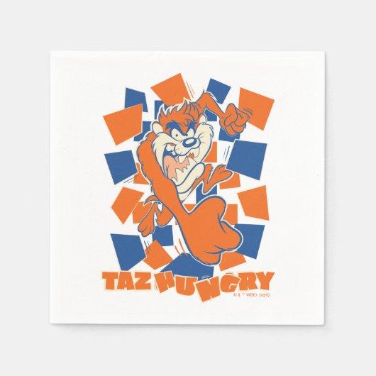 TAZ™ Hungry Smashing Through Checker Servet (Voorkant)