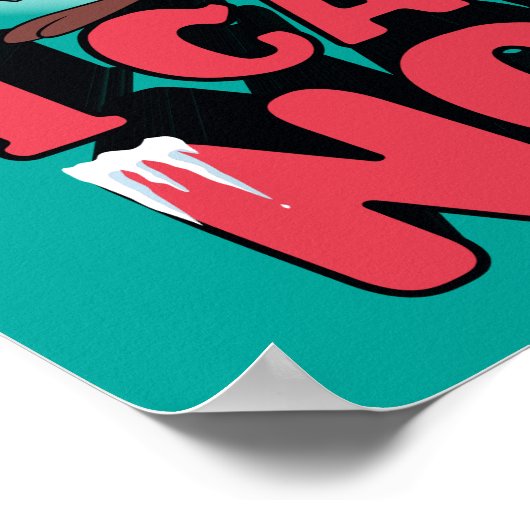 TAZ™ "IK CAROL NU!" POSTER (Hoek)