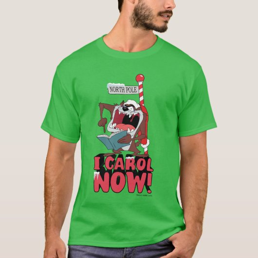 TAZ™ "IK CAROL NU!" T-SHIRT (Voorkant)