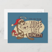 TAZ™- Ik sta op de lijst van Nice Briefkaart (Voorkant / Achterkant)