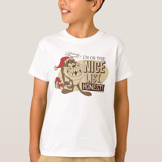 TAZ™- Ik sta op de lijst van Nice T-shirt (Voorkant)