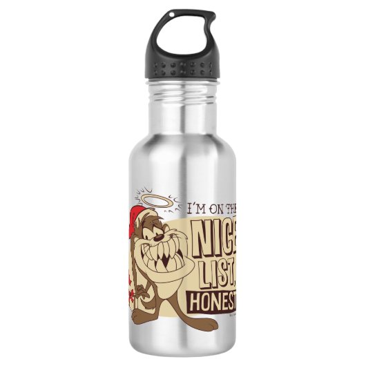 TAZ™- Ik sta op de lijst van Nice Waterfles (Voorkant)