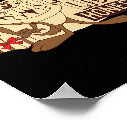 Taz Im On The Nice List Poster (Hoek)