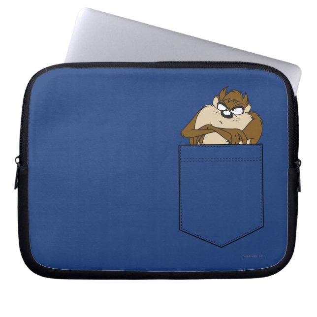 TAZ™ in een zakje Laptop Sleeve (Voorkant)