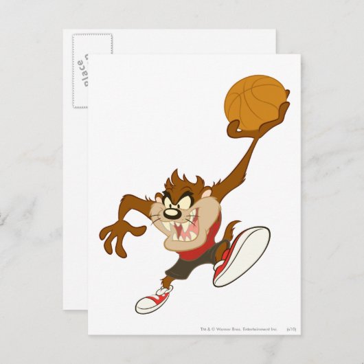 TAZ™ in uw gezicht Briefkaart (Voorkant / Achterkant)