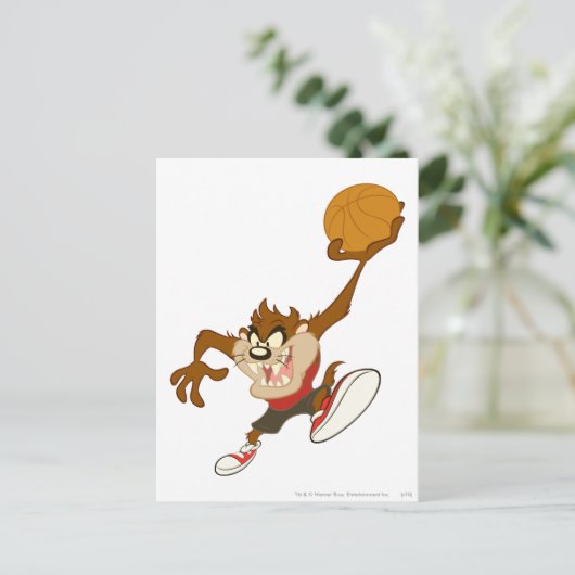 TAZ™ in uw gezicht Briefkaart (Staand voorkant)